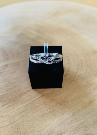 Bague argent T52 oxydes noirs et blancs, marca: histoire d'or, estado: Muy bueno, tamaño: 16,5 mm Ø / 12, 15,00 €, 16,45 € Protección al comprador incluida