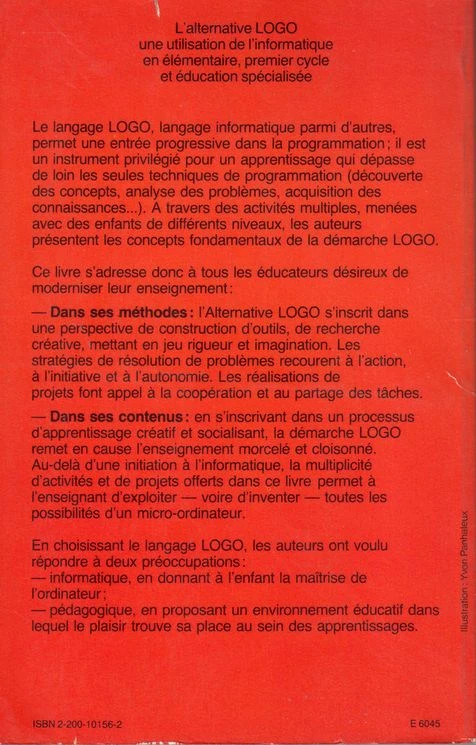 l'alternative LOGO michel Bourbion Armand Collin - Bourrelier 1986 2