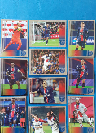 10 Vignettes PSG 50 ans Panini Légendes d'hier et aujourd'hui, zustand: Neu, 4,00 €, 4,90 € beinhaltet Vinted-Käuferschutz Pro