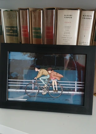 Cadre Si tu tends l'oreille Miyazaki, brand: Studio Ghibli, condition: Like new, €6.00, €7.00 includes Buyer Protection