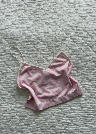 Top rose pale Vichy, état: Très bon état, taille: S / 36 / 8, 19,50 €, 21,18 € Protection acheteurs incluse