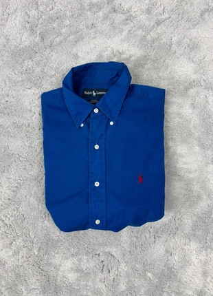 Chemise Ralph Lauren À manche longue bleu en coton style old money logo Ralph Lauren brodé taille M, marke: Ralph Lauren, zustand: Sehr gut, größe: M, 22,00 €, 23,80 € inklusive Vinted-Käuferschutz