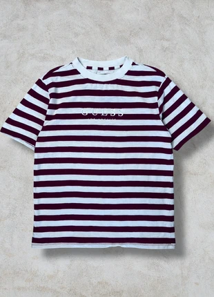 T-Shirt à rayures Guess brodé 100% Coton vintage unisexe original taille S, marque: GUESS, état: Très bon état, taille: S, 19,00 €, 20,65 € Protection acheteurs incluse