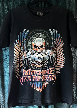 Biker motorcycle t shirt skull wings and engine t shirt, brand: Mr Big, condition: Good, size: M, £8.00, £9.10 includes Buyer Protection
