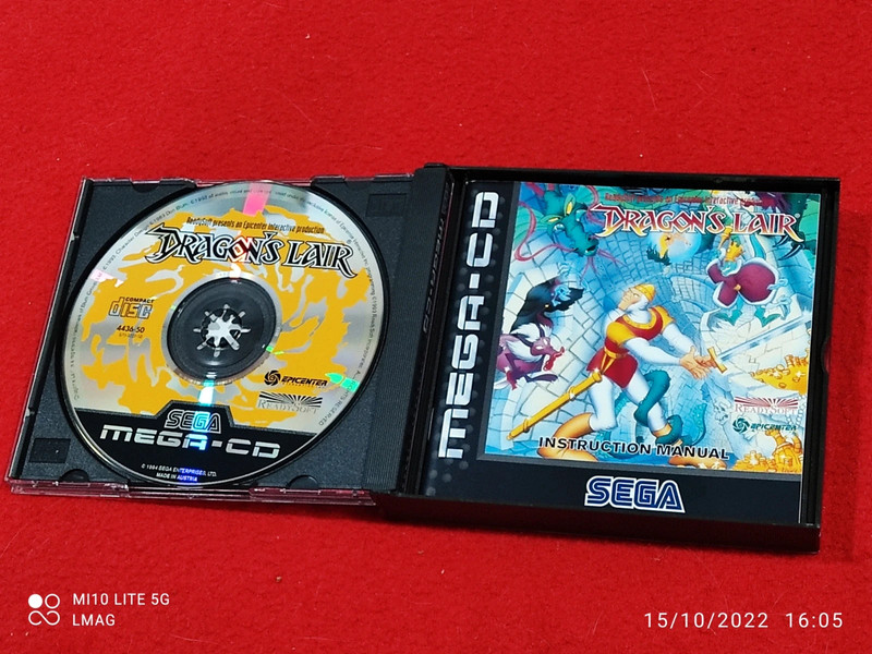 Dragon's Lair Sega Mega CD 2