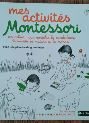 Livre activités Montessori - Nature & Monde, estado: Novo sem etiquetas, €5.00, €5.95 inclui Proteção do Comprador