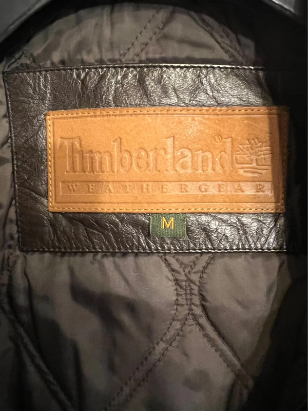 Giacca vera pelle uomo marca Timberland