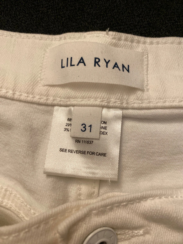 LilaRyan White Shorts 2