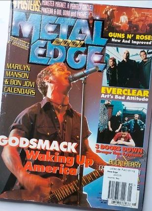 Metal Edge Magazine - May 2001 - Guns n Roses Godsmack 3 Doors Down, brand: metal edge, condition: Very good, €5.00, €5.95 includes Buyer Protection