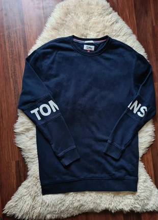 Pull tommy hilfiger tommy jeans street wear bleu marine S, brand: Tommy Hilfiger, condition: Very good, size: S, €14.90, €16.35 includes Buyer Protection
