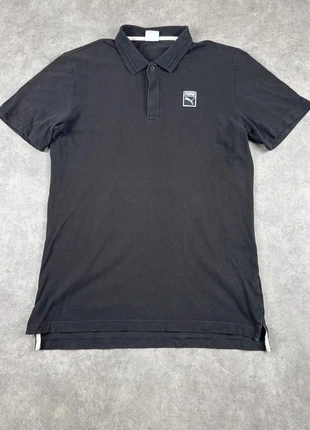 Polo Puma noir femme taille L 40 eu 12 uk 8 us vintage manche courte - 1PO0102, brand: Puma, condition: Very good, size: L / 40 / 12, €4.00, €4.90 includes Buyer Protection Pro