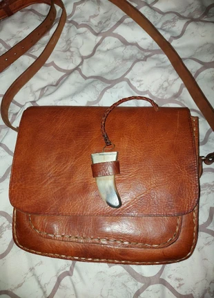 Sac ethnique original en cuir neuf , marque: Inconnu, état: Neuf sans étiquette, 60,00 €, 63,70 € Protection acheteurs incluse