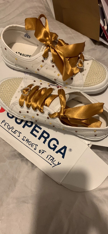 Superga sales wedding shoes