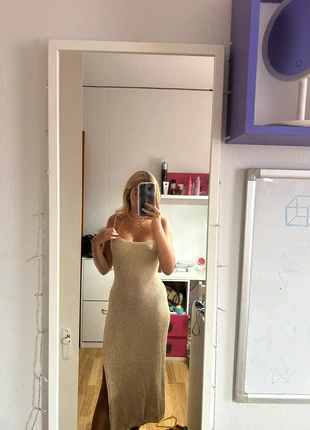 vestido dorado, marque: Local, état: Très bon état, taille: Taille unique, 15,00 €, 16,45 € Protection acheteurs incluse