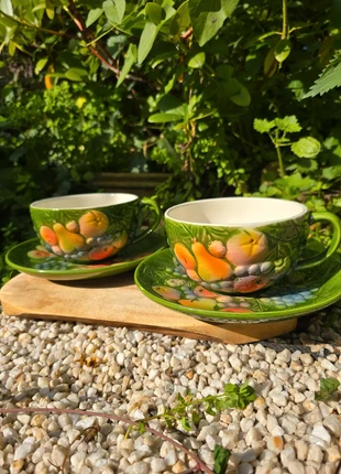 Grand bol motif fruit vintage, brand: Vintage Love, condition: Very good, €15.00, €16.45 includes Buyer Protection