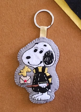 Llavero Snoopy Hogwarts Hufflepuff, merk: Harry Potter, staat: Nieuw zonder prijskaartje, € 10,00, € 11,20 inclusief Kopersbescherming