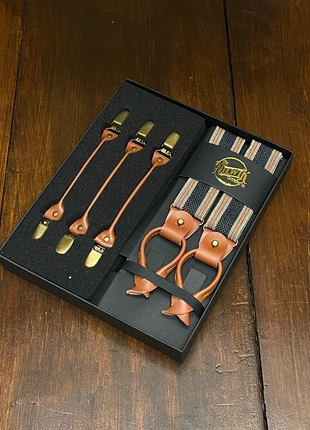 Vintage style suspenders, merk: The Nilwik Clothing Co., staat: Nieuw met prijskaartje, € 59,95, € 63,65 inclusief Kopersbescherming Pro