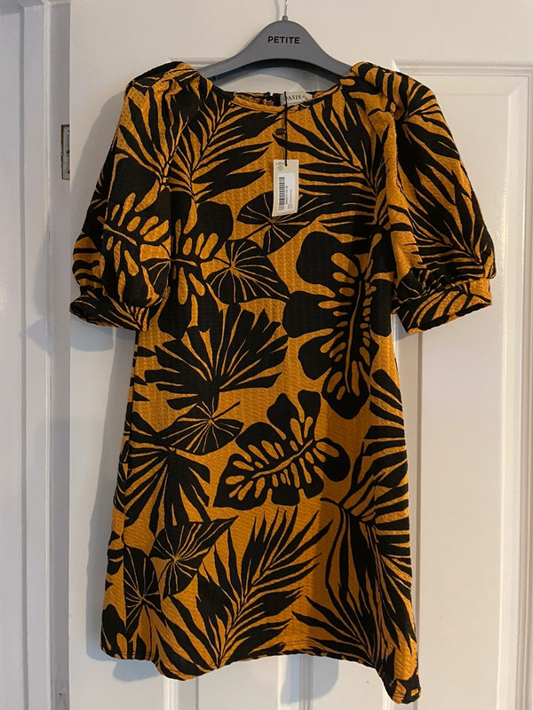 Oasis clearance mustard dress