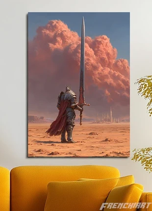 Poster métallique 30cm x 42cm Grande Épée + aimant mural fourni., brand: Inconnu, condition: Very good, €28.50, €30.63 includes Buyer Protection Pro