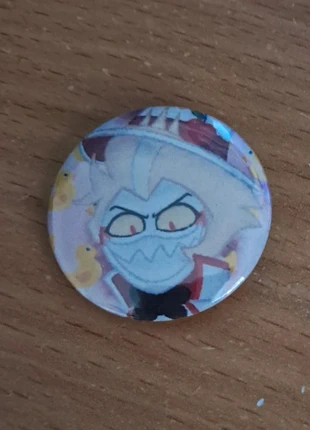 Button badge 32mm Lucifer Hazbin Hotel, brand: Badge, condition: New without tags, €2.00, €2.80 includes Buyer Protection