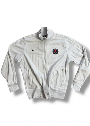 Veste de survêtement football  Paris Saint Germain Nike logo brodé taille XL blanc vintage y2k rétro, brand: Nike, condition: Very good, size: XL, €18.00, €19.60 includes Buyer Protection