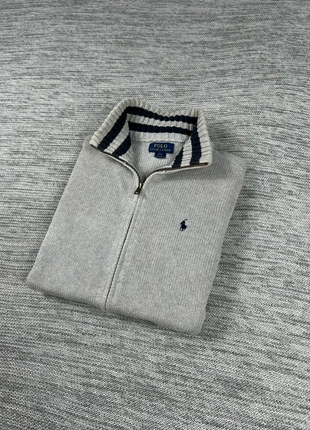 Pull / Sweat / Full zip Ralph Lauren couleur uni gris logo noir S femme chic old money street wear, marque: Ralph Lauren, état: Très bon état, taille: S / 36 / 8, 49,00 €, 52,15 € Protection acheteurs (Pro) incluse