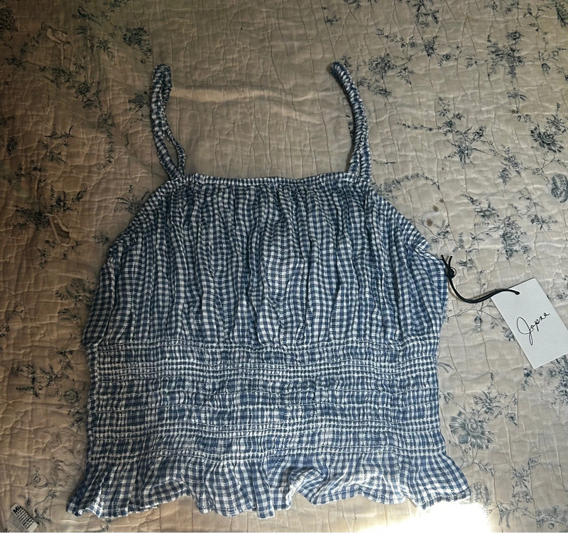 checkered summer tank 1