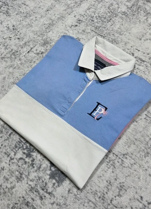 🎀 Polo Eden Park Femme Tricolore Rose Bleu Blanc Taille L 4, brand: Eden Park, condition: Very good, size: L / 40 / 12, €24.99, €26.94 includes Buyer Protection Pro