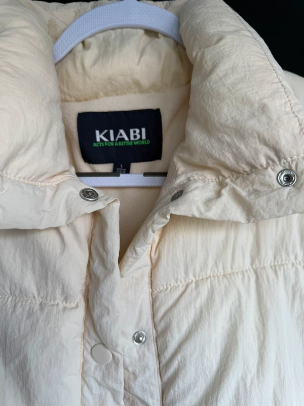 Doudoune sans manches beige Kiabi - photo numéro 2
