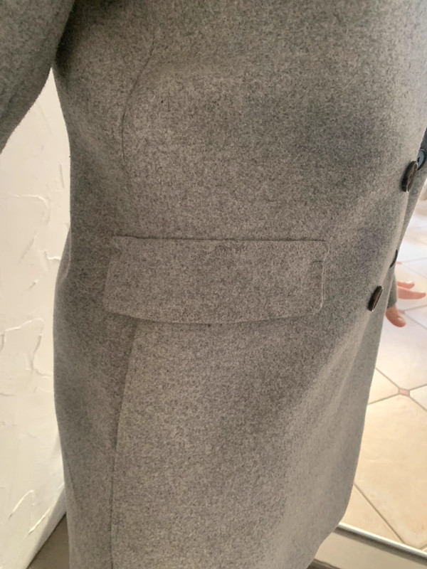 Manteau gris 2024 clair zara