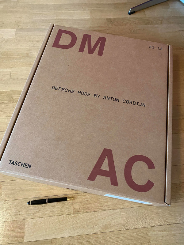 Depeche Mode by Anton Corbijn taschen XXL sold out dédicacé 5