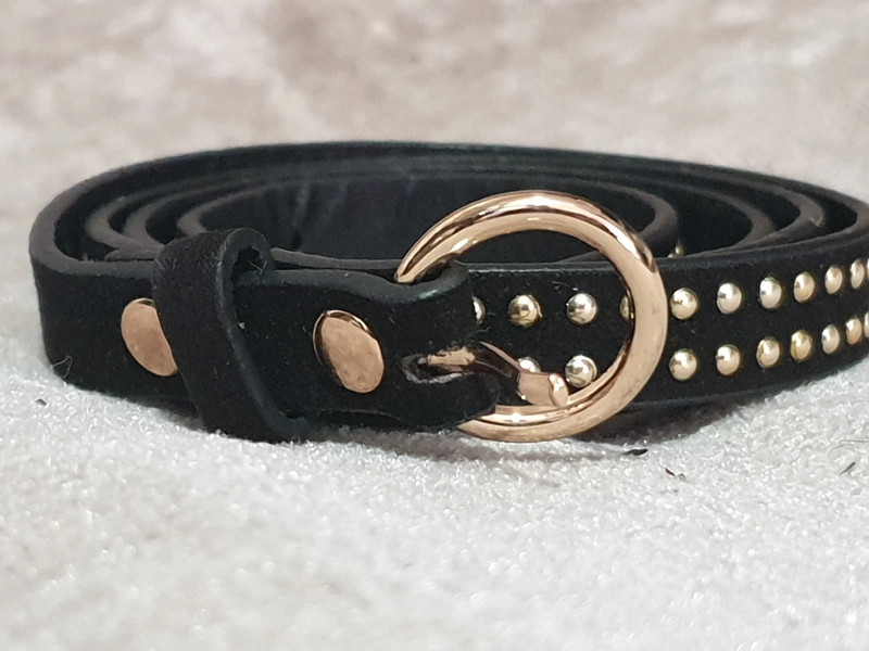 black and gold gucci belt *price negotiable* - Vinted