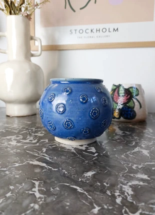 Vase bleu grès émaillé, marke: Grès, zustand: Sehr gut, 7,00 €, 8,05 € inklusive Vinted-Käuferschutz