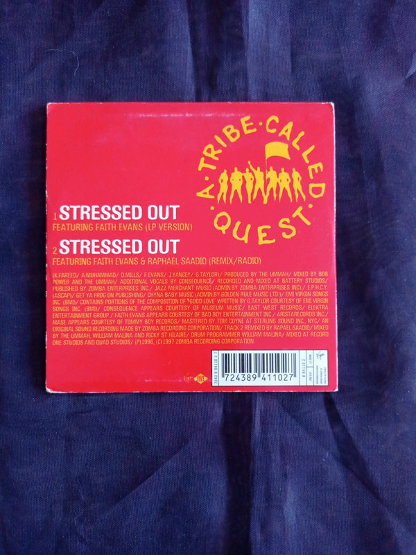 A Tribe called Quest : Stressed Out - Cd 2 titres - #michaellefevre 3