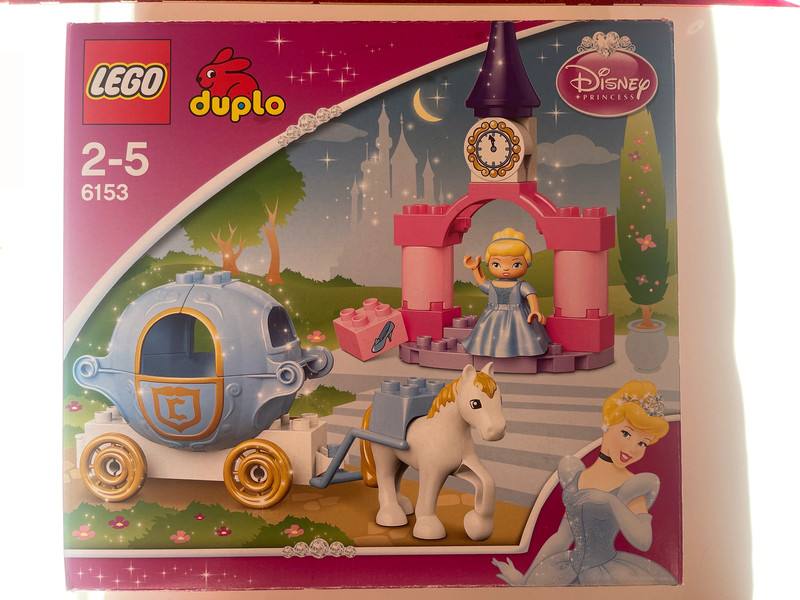 LEGO DUPLO Princesse - 6153 - Jouet d'Eveil - Le Carrosse de Cendrillon
