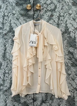 Camisa Zara, marque: Zara, état: Neuf sans étiquette, taille: S / 36 / 8, 35,00 €, 37,45 € Protection acheteurs incluse