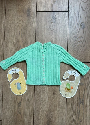 Pull bébé tricoté 1 à 3 mois, brand: sans marque, condizioni: Nuovo senza cartellino, taglia: 1-3 mesi / 56 cm, €3.70, €4.59 include la Protezione acquisti