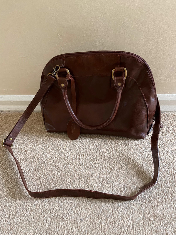 Ashwood leather bag purse with removable shoulder strap