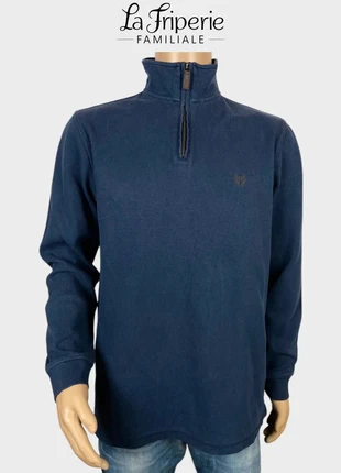 Sweat Chaps Homme M Bleu Marine Half-zip, brand: CHAPS, condition: Good, size: M, €10.00, €11.20 includes Buyer Protection Pro
