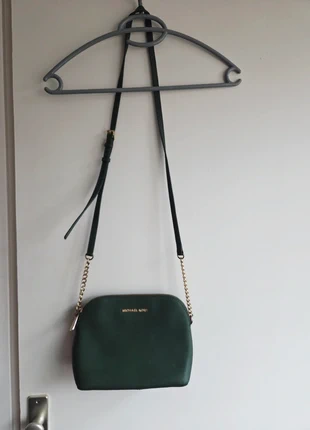 Groene Michael Kors handtas | Designer schoudertas | Crossbody, merk: Michael Kors, staat: Goed, € 22,50, € 24,33 inclusief Kopersbescherming