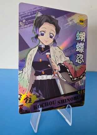 Carte type SSR Shinobu 0, 75cts série DS-04, brand: Demon Slayer, condizioni: Nuovo senza cartellino, €1.00, €1.75 include la Protezione acquisti