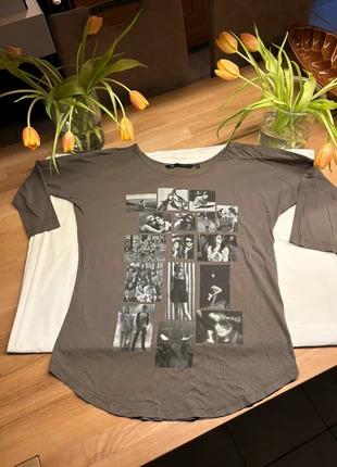 khakifarbenes Druckshirt von WE, brand: WE, condizioni: Ottime, taglia: XL / IT 46 / EU 42, €6.00, €7.00 include la Protezione acquisti