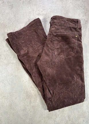 Pantalon En Velours Côtelé / Corduroy riders coupe ample couleur bordeaux profond texture taille 5M, brand: Vintage Dressing, condition: Very good, size: M / 38 / 10, €15.00, €16.45 includes Buyer Protection Pro