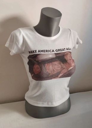Camiseta BBYT Make America Great Again Lindsay Paris Britney, marca: Make America Great Again, estado: Muy bueno, tamaño: M / 38 / 10, 27,00 €, 29,05 € Protección al comprador incluida