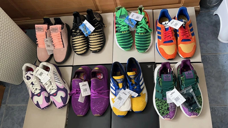 Adidas Dragon Ball Z x8 trainers Full Set UK Size 8.5 Brand New Vinted
