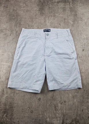 Short a rayures Vilebrequin neuf bleu clair été plage en coton classe chic - S, marque: Vilebrequin, état: Neuf sans étiquette, taille: S, 30,00 €, 32,20 € Protection acheteurs (Pro) incluse