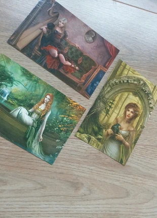 Set de postales góticas ilustradas por Cris Ortega, estado: Nuevo sin etiquetas, 7,00 €, 8,05 € Protección al comprador incluida