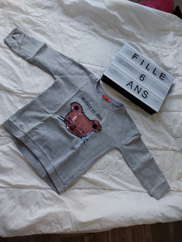 Pull fille 6 ans Tissaia
