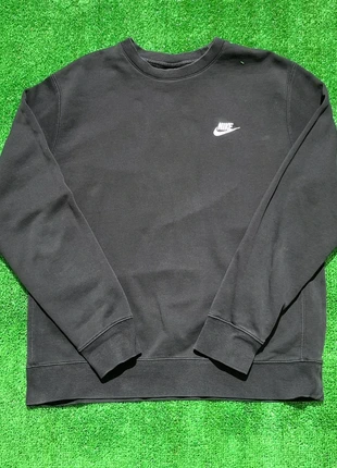 Sweat Nike Noir Unisexe Streetwear Classique Logo Brodé Oversize Vintage, brand: Nike, condizioni: Ottime, taglia: L, €23.50, €25.38 include la Protezione acquisti