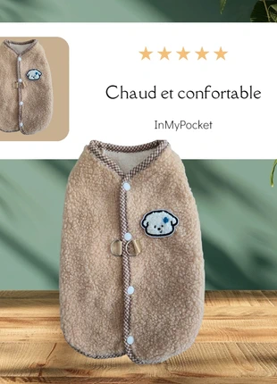 Gilet doux et pratique pour chien - Taille L - Neuf, brand: sans marque, condition: Very good, size: L, €9.99, €11.19 includes Buyer Protection Pro